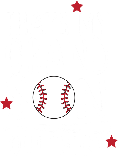 That's My Grandson Out There Kids T-Shirt